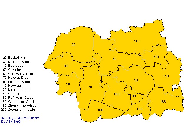Regionaldaten Gemeindestatistik Sachsen