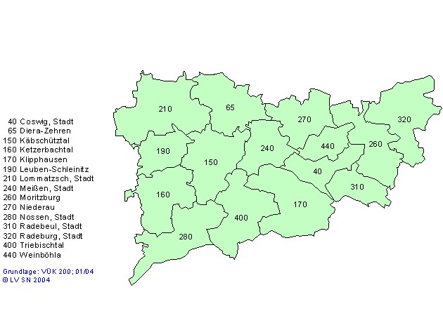 Regionaldaten Gemeindestatistik Sachsen