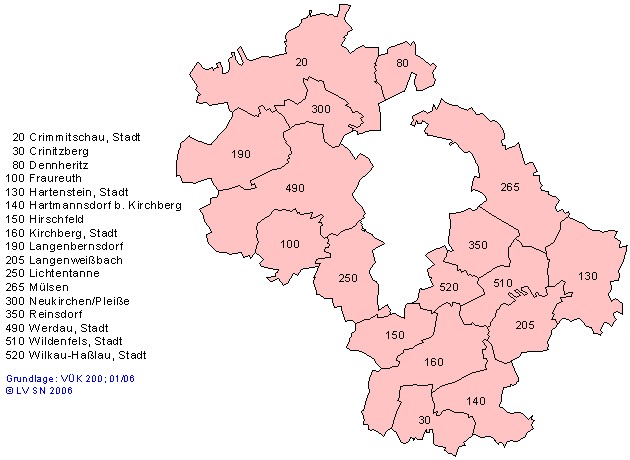 Regionaldaten Gemeindestatistik Sachsen